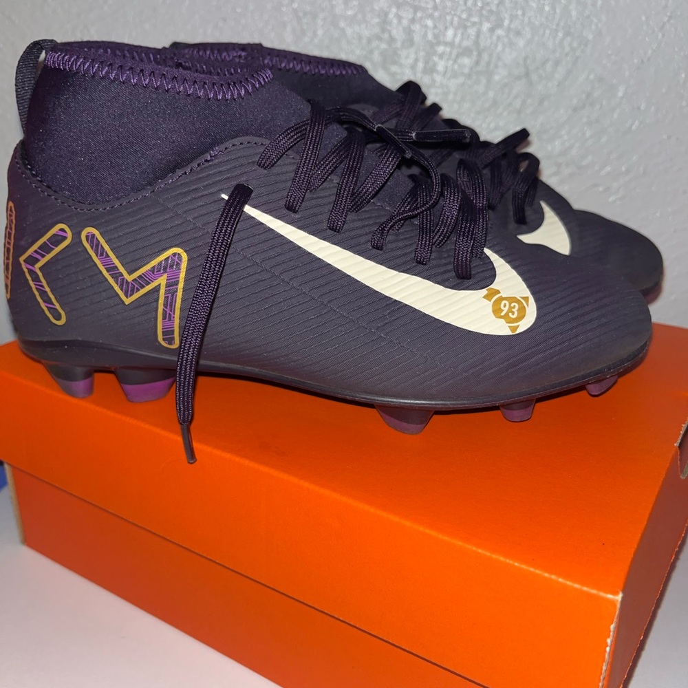 Nike Purple Soccer Cleats